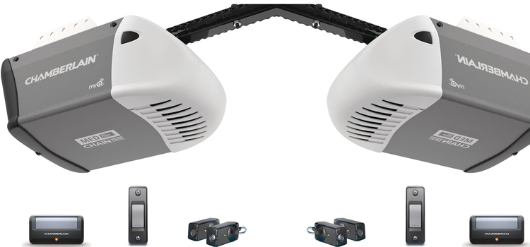 chamberlain garage door openers in Three Lakes