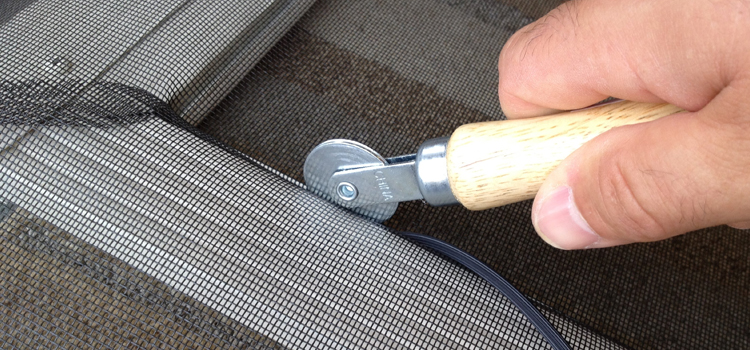 metal screen door repair in Three Lakes