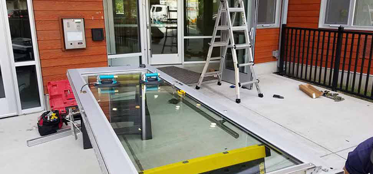 storefront door glass replacement Three Lakes