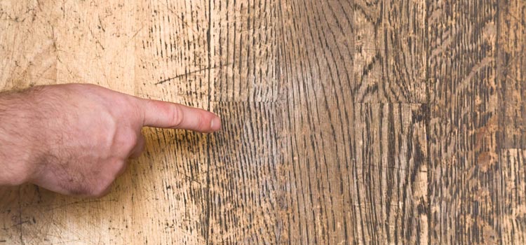 Wood Door Scratch Repair in Three Lakes